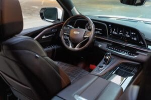 Interior of CADILLAC-ESCALADE-V
