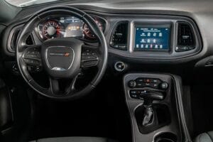 Interior of Dodge Challenger