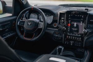 Innenraum eines Dodge RAM Trucks