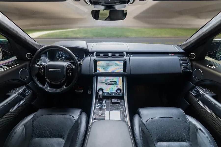 Intérieur du Range Rover Sport