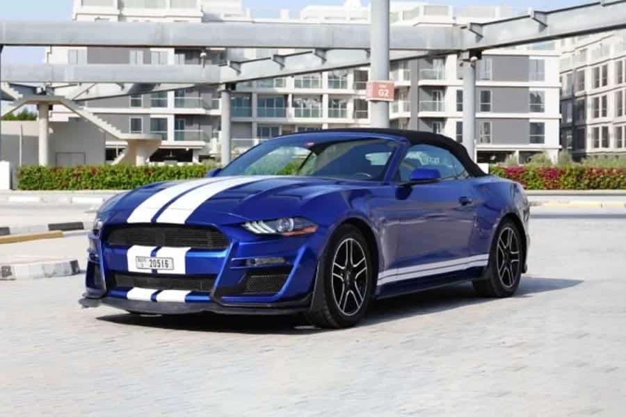 Аренда кабриолета Shelby Mustang в Дубае