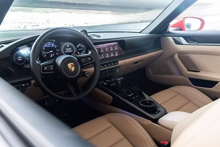 Innenraum des Porsche 911