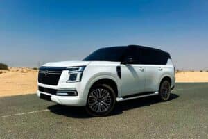 Аренда Nissan Patrol 2025 года в Дубае.