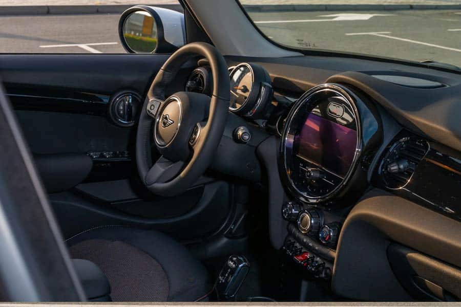 Innenraum des Mini Cooper
