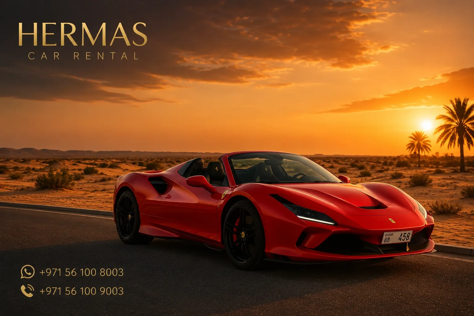 Rent Ferrari Dubai