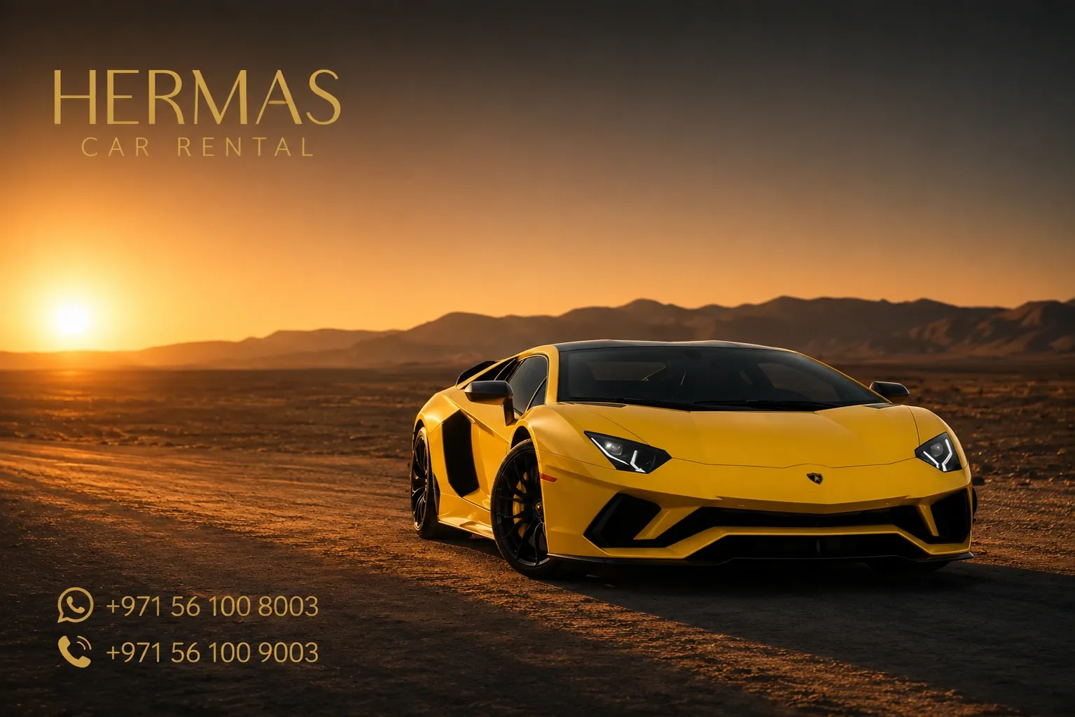rent lamborghini dubai